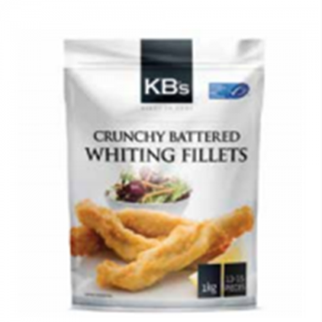 Picture of CRUNCHY BATTERED WHITING FILLETS 70G KB