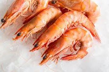 Picture of WHOLE COOKED KING PRAWNS  U/8
