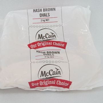 Picture of HASH BROWNS OVAL  MC CAIN  2KG