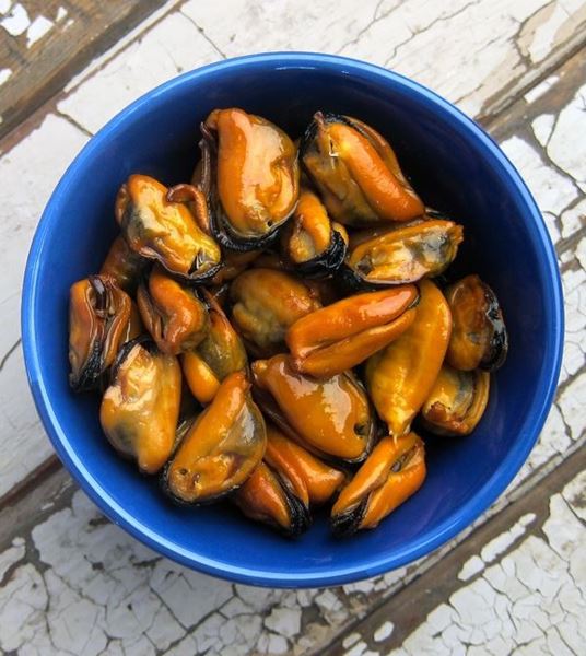 Picture of MUSSELS SMOKED 1KG