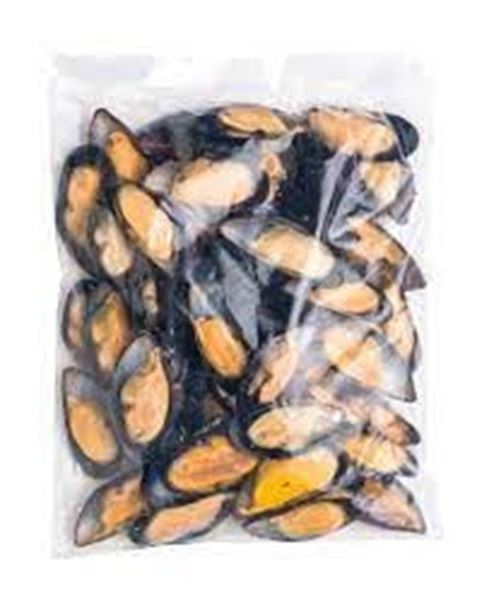 Picture of BLUE MUSSELS 1/2 SHELL  1KG